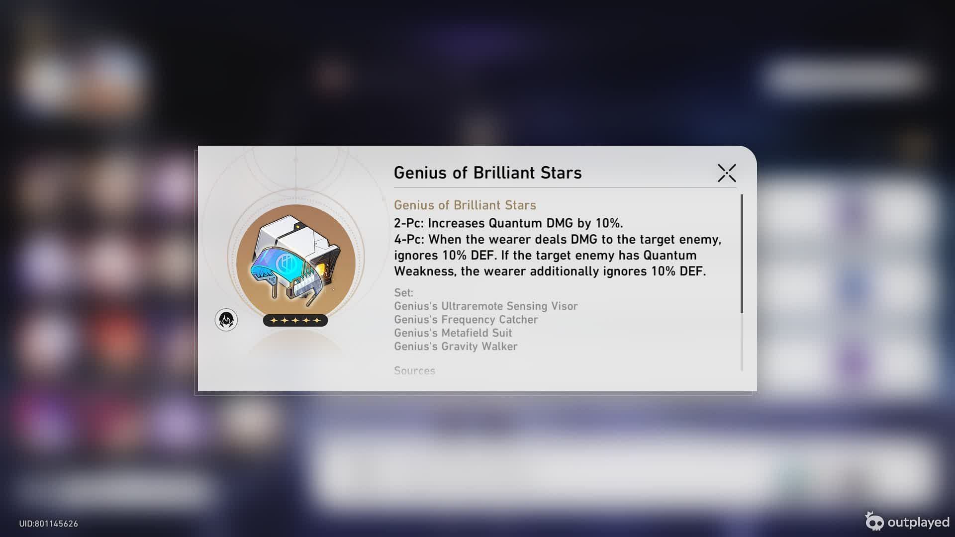 Best Relic (Image via Sportskeeda Gaming, HoYoverse)